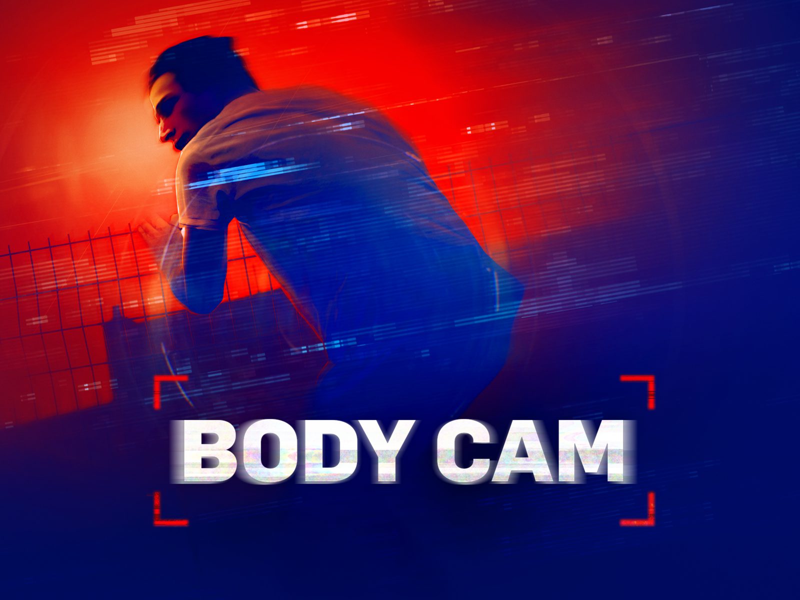 A promotional image for Arrow Media's hit TV series Body Cam, powered by Limecraft.